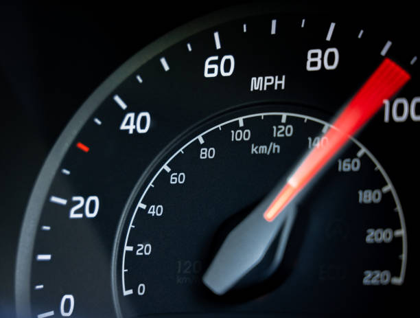 Speedometer reaching 100mph, symbolizing rapid business growth and success, aligned with our Business Growth Strategy Guide for founders and CEOs